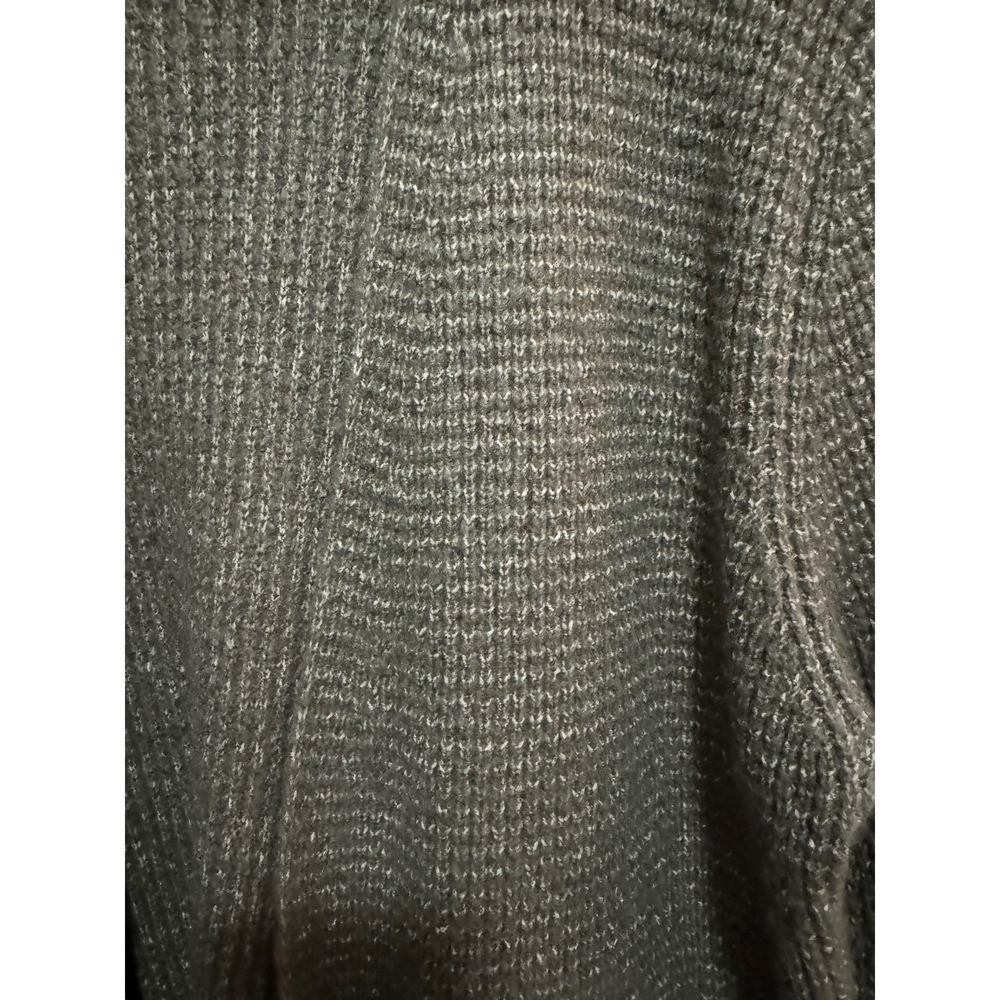 Time & Tru - Olive knit Open front Cardigan - Size M - Picture 3 of 3